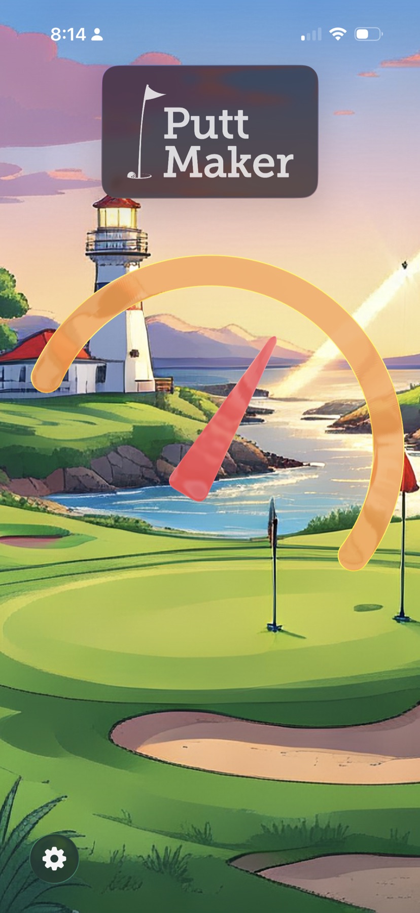 Putt Maker real-time slope feedback